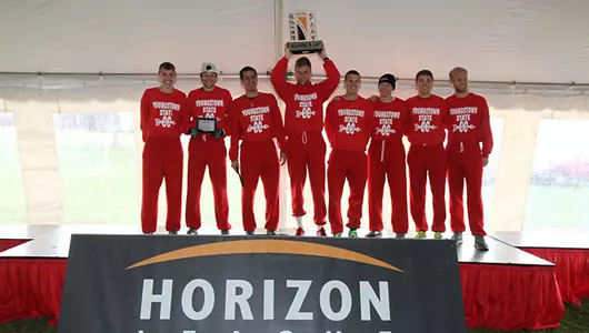 YSU Cross Country Men are Runner-Up at Horizon League Championship Image