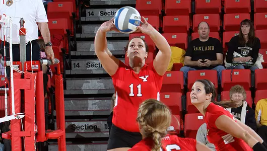 Penguins Survive Five-Setter with Green Bay to Advance in Horizon League Tournament Image