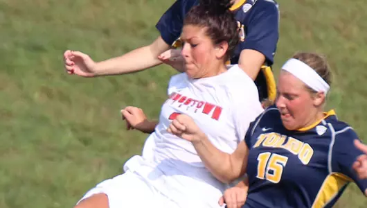 Women's Soccer Season Ends After 6-2 Loss to Oakland Image