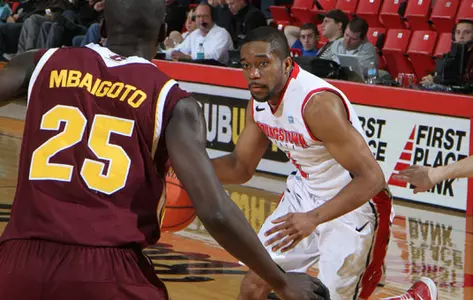 Allen, Belin Score 20 Each as Penguins Pick Up 86-75 Win Over CMU Image