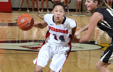 Big Second Half Propels Penguins to 66-47 Victory at Wright State Image