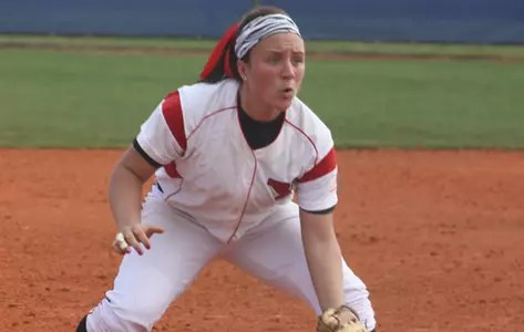 Softball Falls Twice at the Rebel Games Image