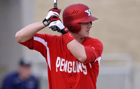 Heath's Homer Sends Penguins to Doubleheader Split with Morehead State Image