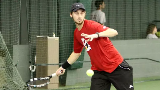 Guins Pull Out 4-3 Win over Bradley After Pulling Out Doubles Point Image