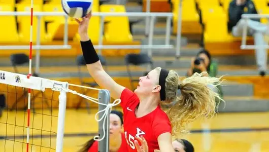 Volleyball Earns Road Win at UIC in Four Sets Image