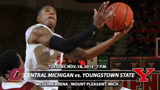Men's Basketball Makes First Road Trip to Central Michigan Image