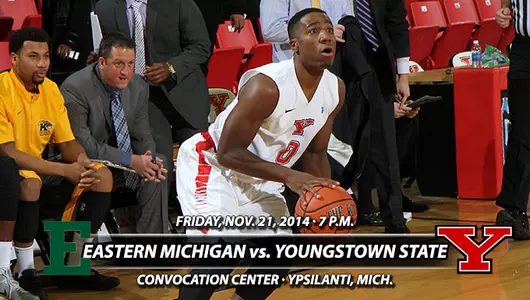 Men's Basketball Visits Eastern Michigan Friday Night Image