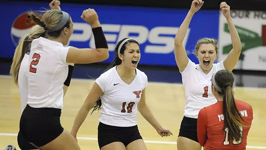 Penguins Sweep Cleveland State to Advance to Tournament Semifinals Image