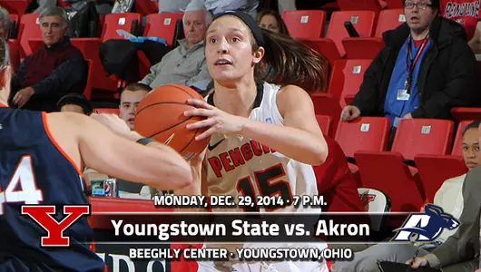 YSU to Host Akron Monday in Battle of 10-Win Teams Image