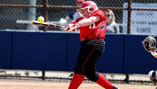 Softball Drops Season Opener to Towson, 7-3 Image