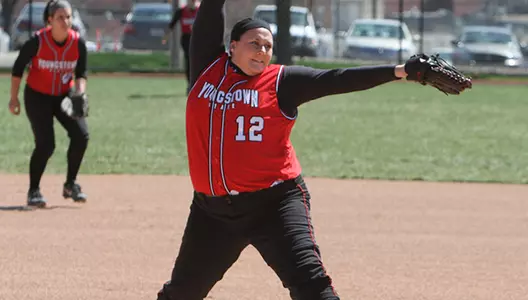 Pitching Gems Lead Softball to Sweep of Niagara, 6-0, 3-2 Image