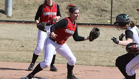 Knight's Late-Inning Heroics Lifts Softball to Split at Akron Image