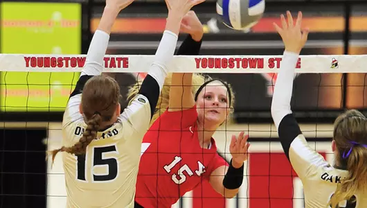 Kent State Outlasts YSU for Five-Set Win Image