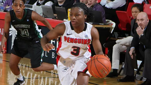 Benjamin's Career-High Leads Penguins Past Wright State, 75-70 Image