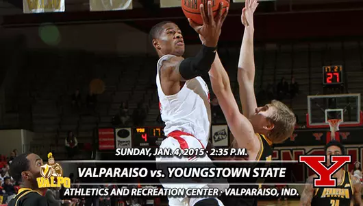 Men's Basketball Seeks First League Win at Valparaiso Sunday Image