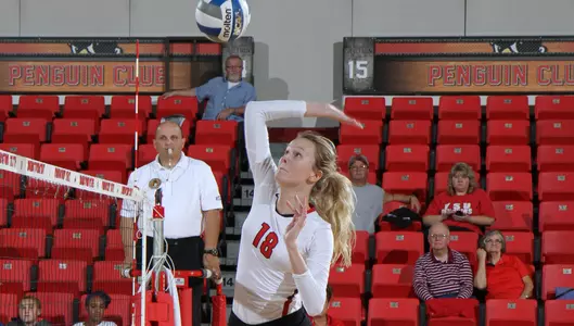 Volleyball Gets Swept at Northern Kentucky Image