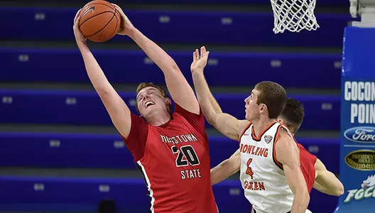 Bobby Hain Records Double-Double in 79-72 Loss to Bowling Green Image