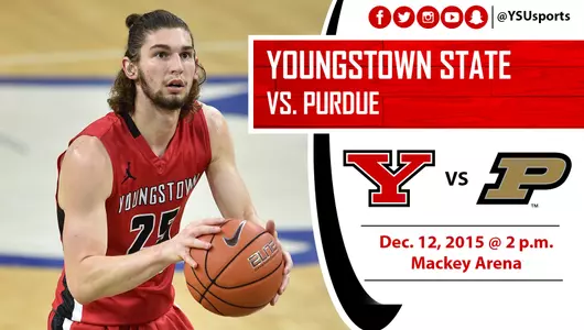 Men's Basketball Visits No. 11 Purdue Saturday Afternoon Image