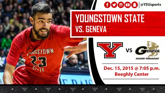 Men's Basketball Hosts Geneva Tuesday Evening at Beeghly Image