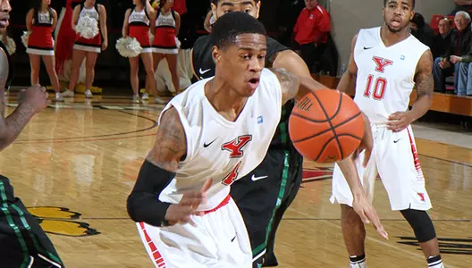 Penguins Hold Off Wright State in 74-69 Win at the Nutter Center Image