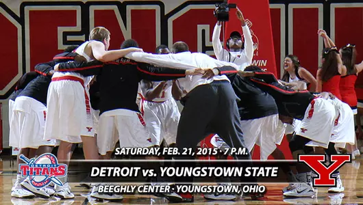 Men's Basketball Hosts Detroit Saturday Night at Beeghly Image