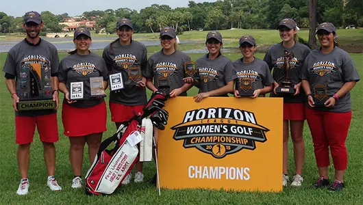 Strong Back Nine Sends Women's Golf to Conference Title Image