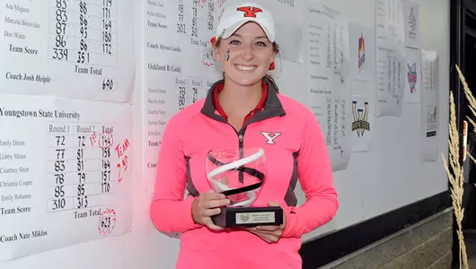 Dixon Takes Medalist Honors; YSU Finishes Second at OU Golden Grizzlies Invitational Image