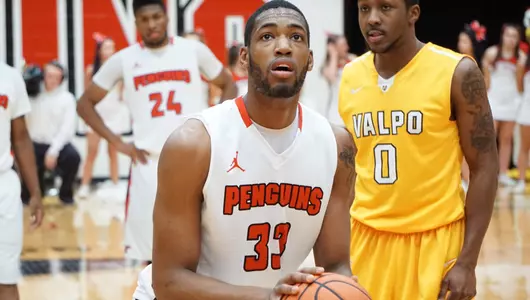 Men's Basketball Loses 96-65 to Valparaiso Image