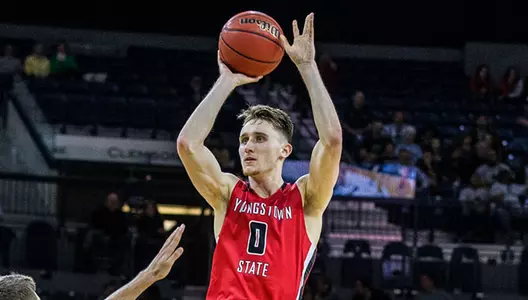 Men's Basketball Drops Horizon League Opener at Detroit, 96-87 Image