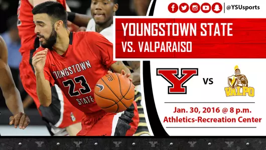 Men's Basketball Goes For Third Straight Win at League-Leading Valpo Image