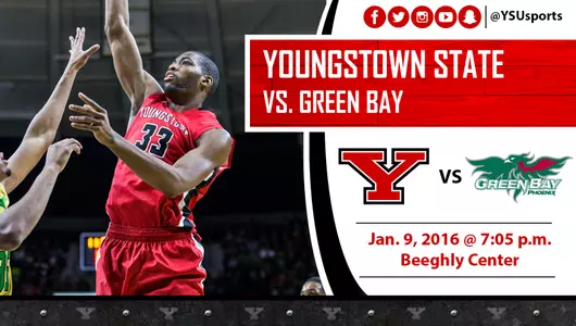 Men's Basketball Hosts Green Bay Saturday Night at Beeghly Image
