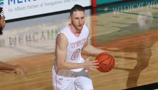 Donlan's Late 3 Lifts Men's Basketball to 75-74 Win at Robert Morris Image