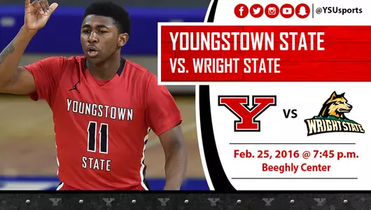 Men's Basketball Hosts In-State Foe Wright State Thursday Image