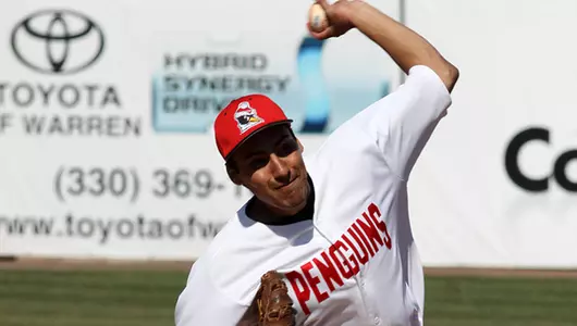 Penguins Drop Opener at Fresno State, 8-3 Image