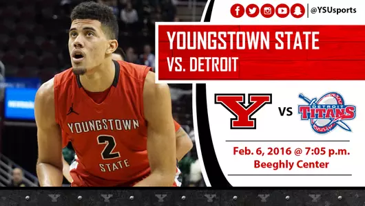 Men's Basketball Host Detroit Saturday Night on State Farm Kids' Day Image