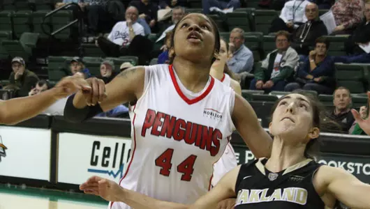 Jackson's Game-Winner Sends Penguins Past Oakland, 65-63 Image