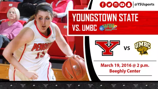 Penguins Welcome UMBC to Beeghly Center for Second Round of WBI on Saturday Image