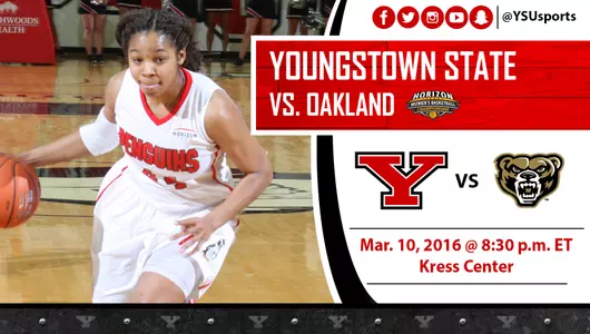 YSU Begins #HLWBB Tournament Play vs. Oakland on Thursday Image