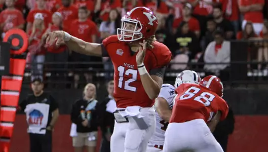 Efficient Offense, Stingy Defense Lead Penguins to 45-10 Win Over Duquesne Image