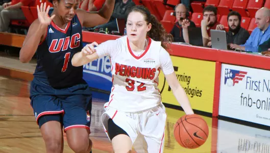 Strong Start, Finish Gives Penguins 70-54 Win Over UIC Image