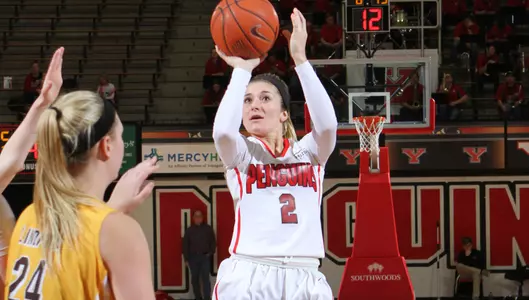 Smolinski's Strong Second Half Helps Penguins Beat Valparaiso, 76-70 Image