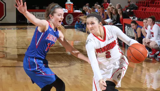 Complete Effort; Smolinski Barrage Lift Penguins to 92-67 Win Over CSU Image