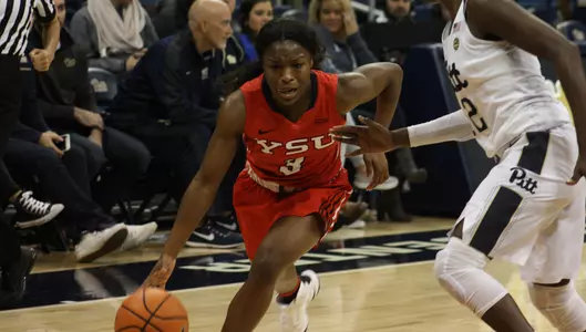 Turnovers Hurt Penguins in 66-58 Loss at Pitt Image