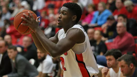 Covington, Morse Lead Men's Basketball Past Westminster, 91-83 Image
