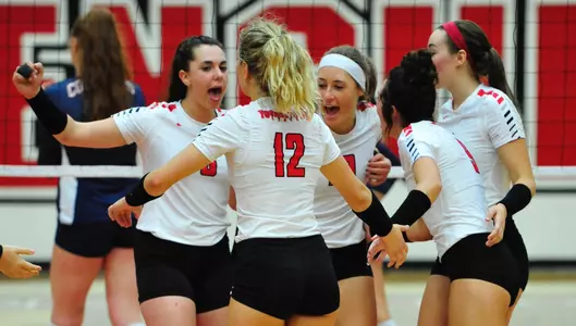 Penguins Win Five-Set Thriller Against Saint Francis U Image