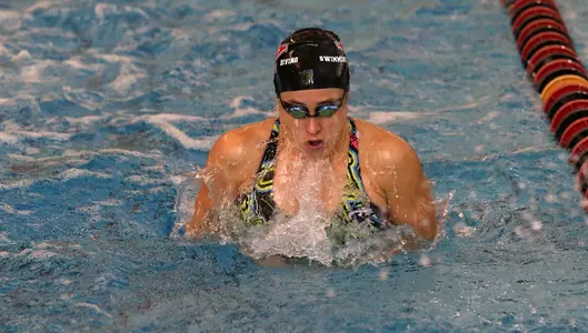 Divers Win Both Events; Swimmers Perform Well at Butler Invitational Image