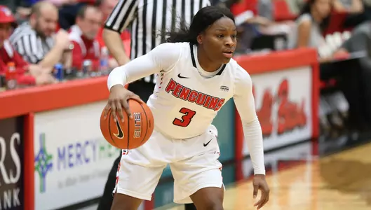 Benjamin's Late Basket, Olson's Double-Double Lead Penguins to 54-51 Win Over NKU Image