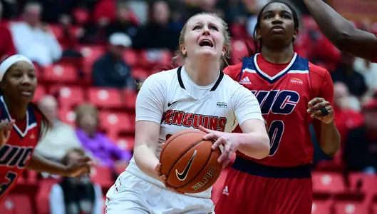 Penguins Bounce Back With 76-63 Win Over UIC Image