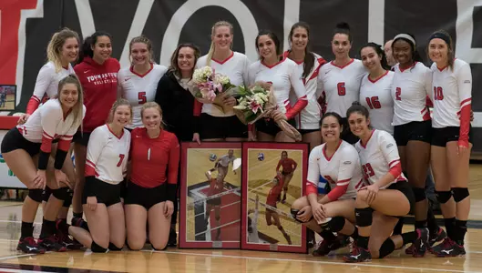 Volleyball Celebrates Senior Day to Close Out Home Schedule Image