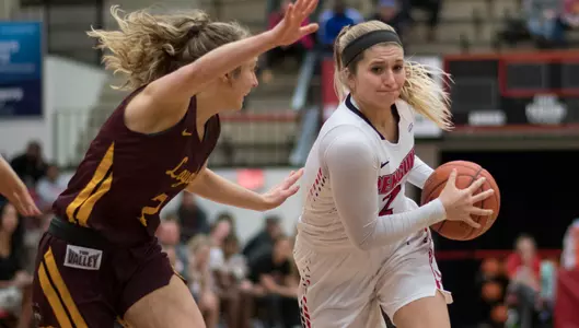 Penguins Battle for 74-63 Win Over Loyola Chicago Image